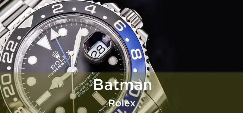  Batman Rolex